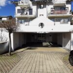 Eingangsbereich der Ferienwohnung Küssaberg mit Parkmöglichkeiten